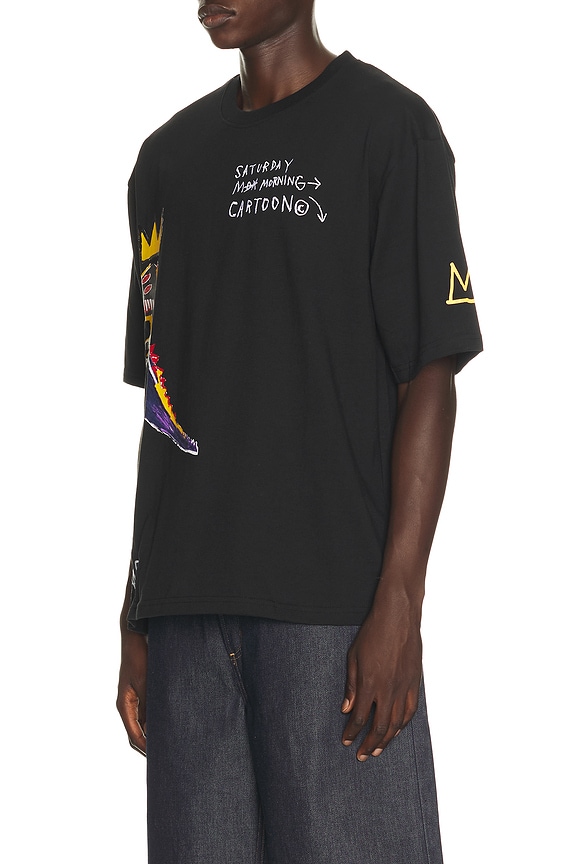 view 2 of 6 Basquiat Tee in Black