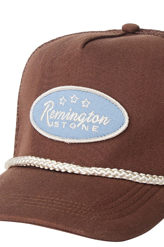 view 2 of 2 Star Trucker Hat in Brown