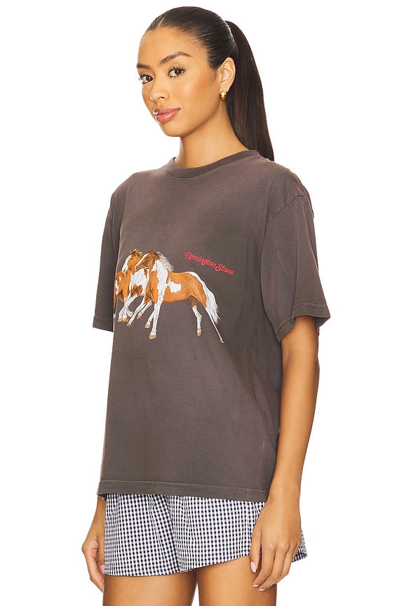 view 2 of 4 Wild Horses Tee in Vintage Brown