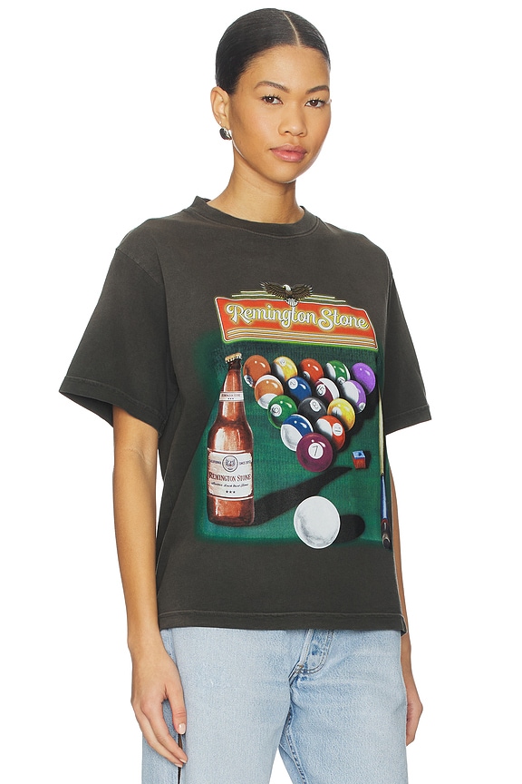 view 2 of 4 Pool Hall Tee in Charcoal