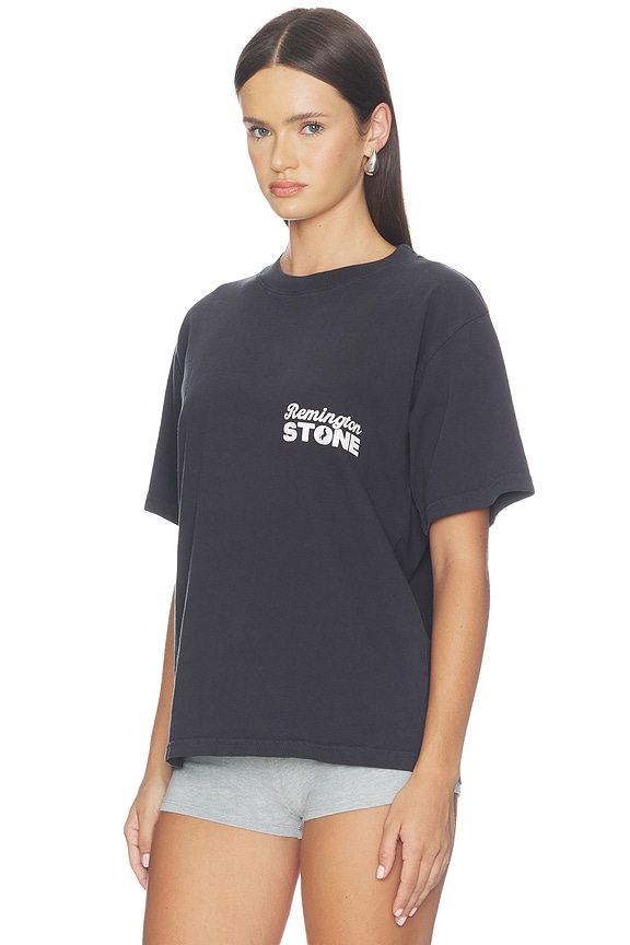 view 2 of 4 Stack Tee in Black