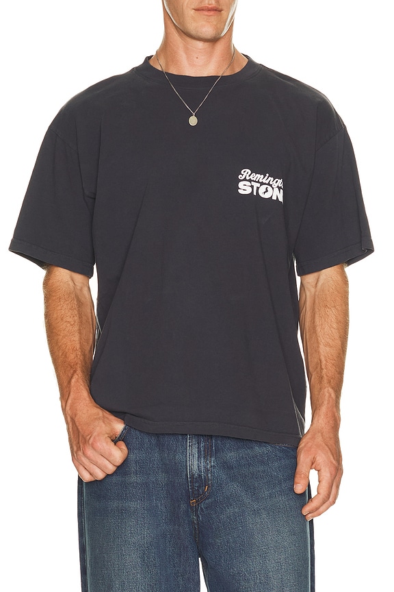 view 2 of 4 Stack Tee in Black