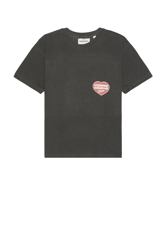 view 2 of 4 Big Heart Tee in Pepper