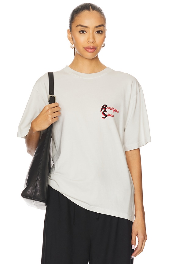 view 2 of 4 Bowling Tee in Vintage Bone