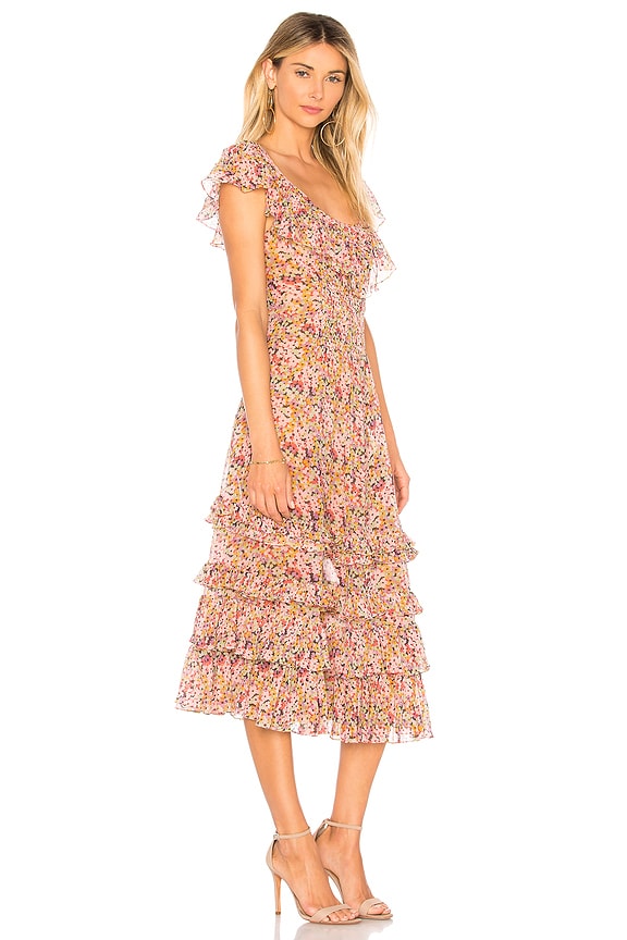 view 2 of 3 Margo Ruffle Dress in Multi Combo