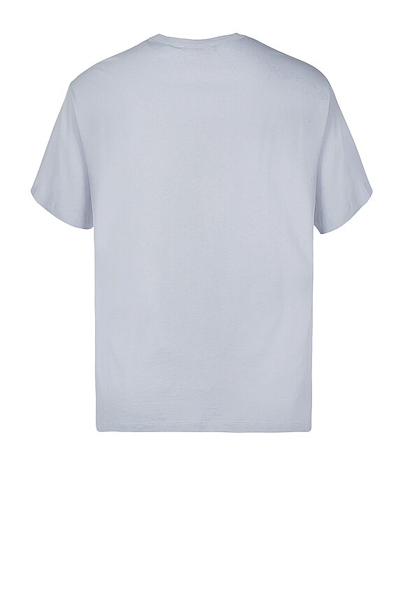 view 2 of 3 Oversized Tee in Dusty Blue