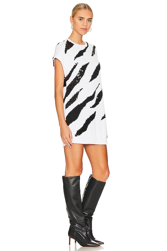 view 2 of 4 VESTIDO SAMANTHA in White Zebra