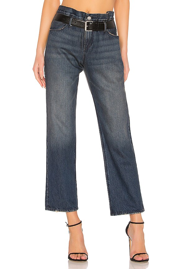view 2 of 5 Dexter Wide Leg in Carpenter Blue