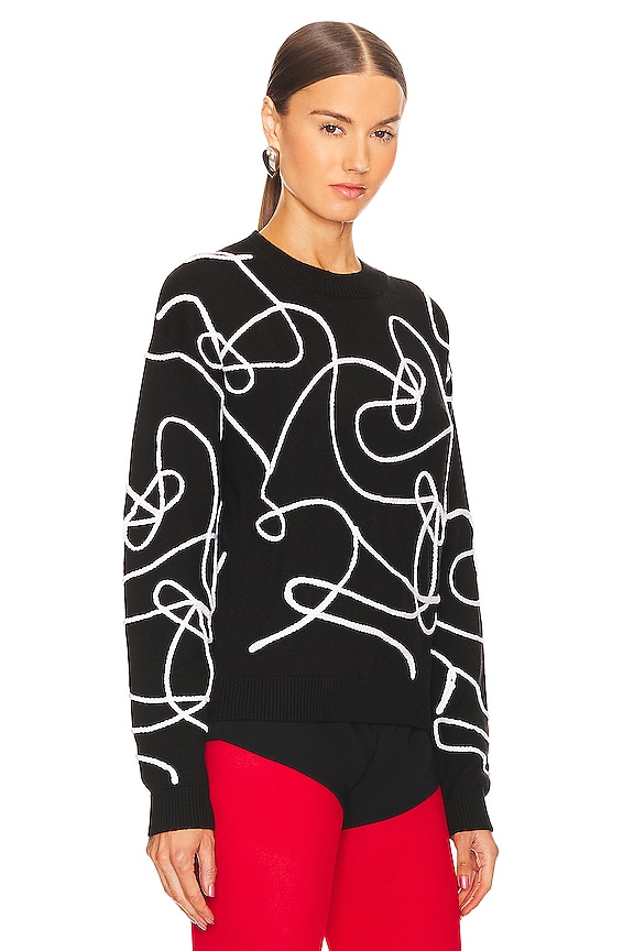 view 2 of 4 セーター in Black Road Logo