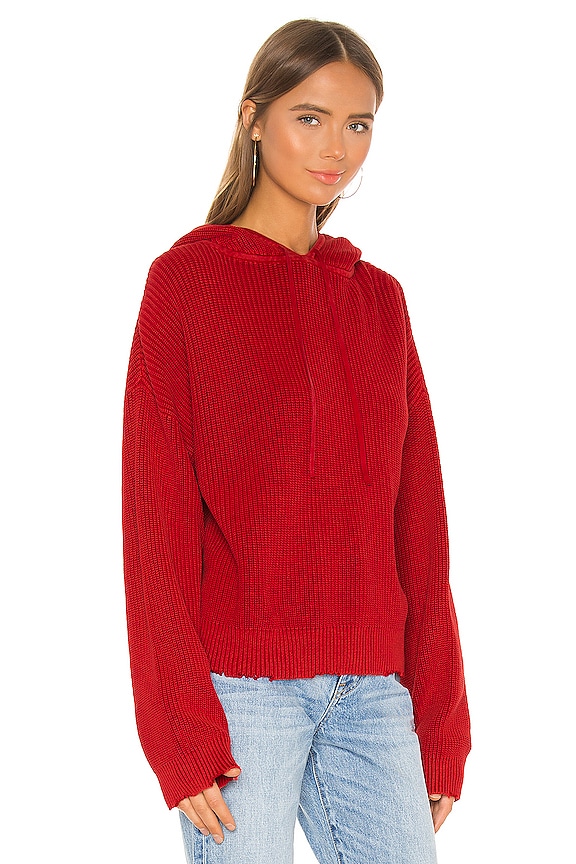 view 2 of 4 ХУДИ MARVIN in Red Acid Wash