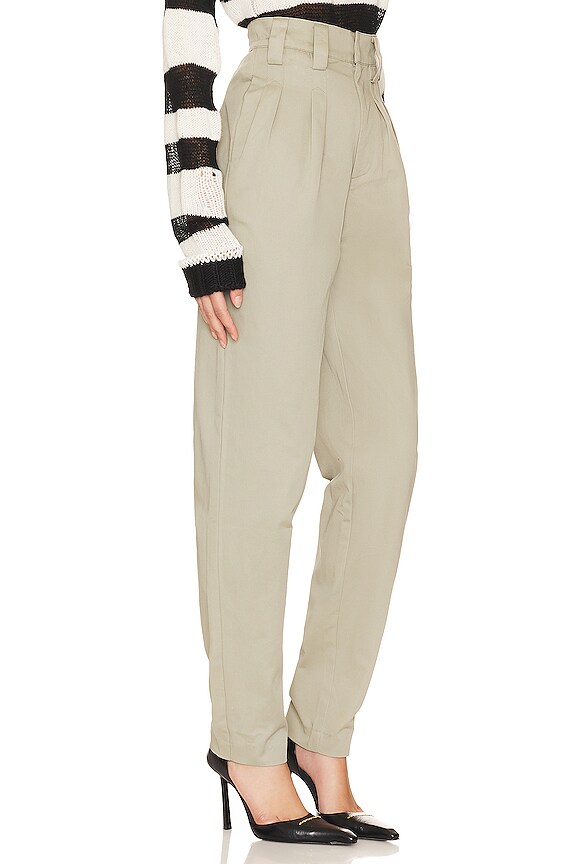 view 2 of 4 PANTALONES MANOLLO in Sage