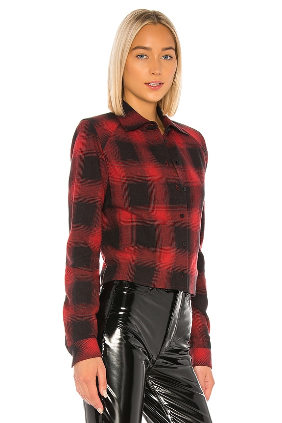 view 2 of 4 MAXINE 탑 in Red Check