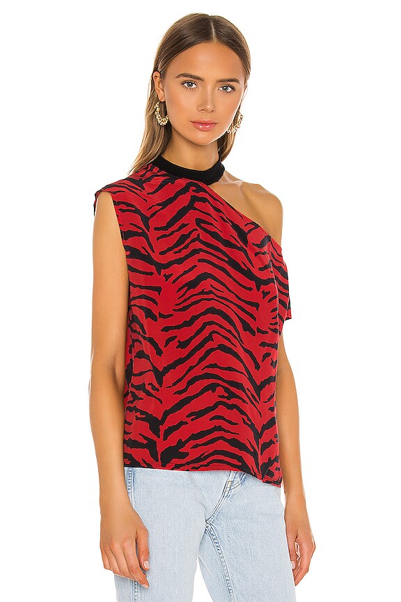 view 2 of 5 AXEL Tシャツ in Ruby Zebra