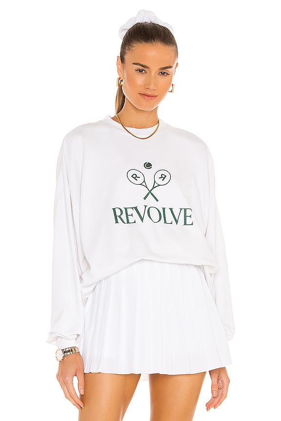 view 1 of 4 Oversized Sweatshirt in White