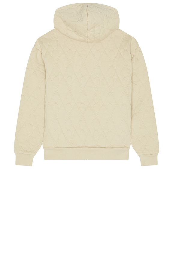 view 2 of 4 Quilted Hoodie in Stone