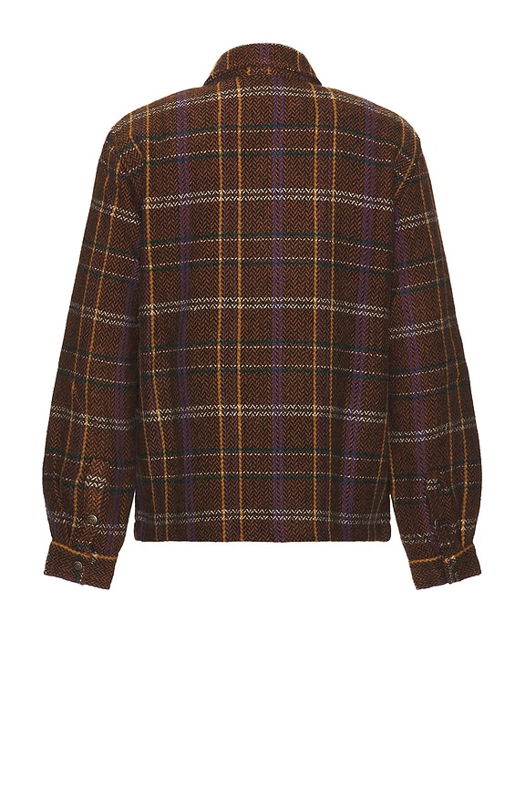 view 2 of 4 Zip Plaid Overshirt in Autumn Plaid