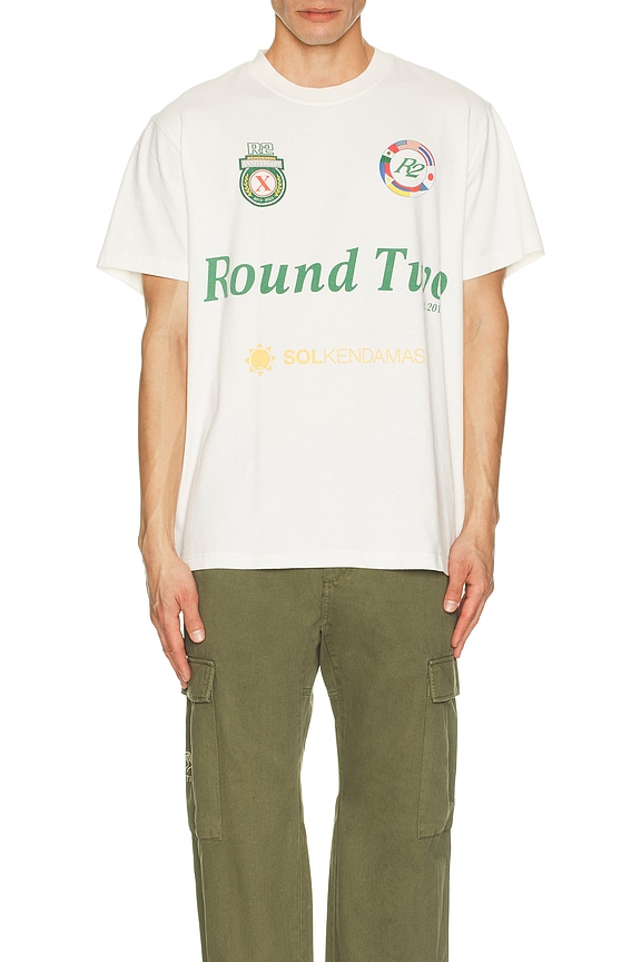 view 3 of 3 Rugby Tee in Cream
