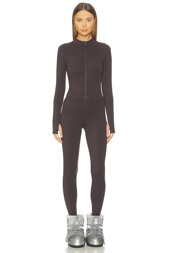 view 1 of 5 Ivy Jumpsuit in Espresso