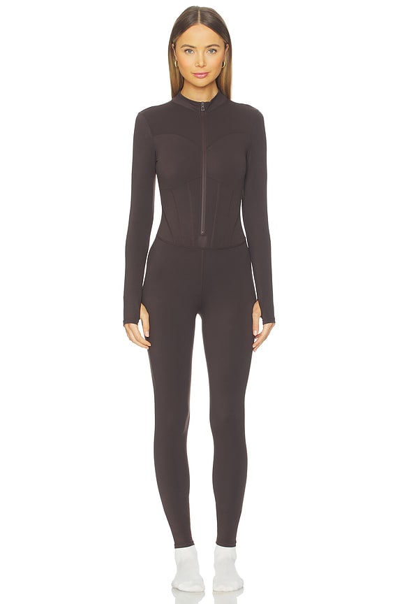 view 2 of 5 Ivy Jumpsuit in Espresso