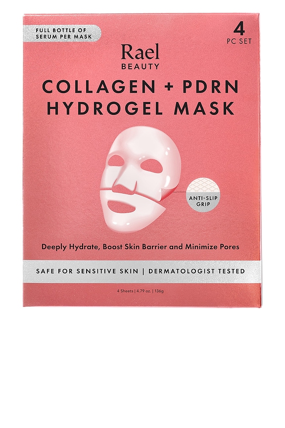 view 1 of 11 MASQUE VISAGE COLLAGEN PDRN HYDROGEL MASK 4 COUNT in 