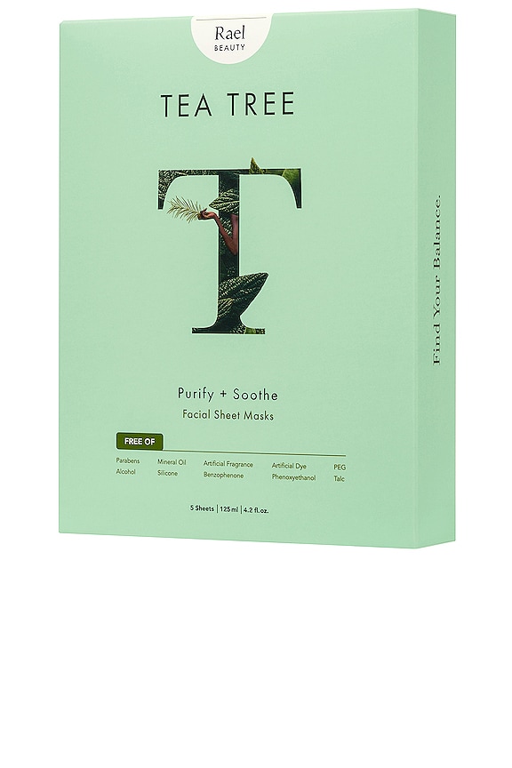 view 2 of 3 Tea Tree Oil Mask 5 Pack Set in 