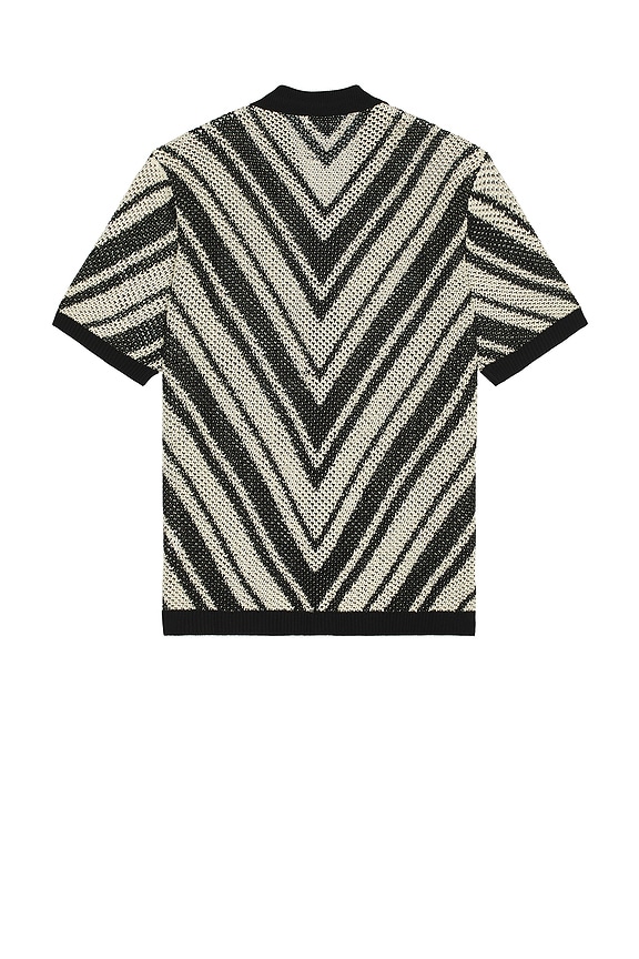 view 2 of 4 Finn Shirt in Black & Sand