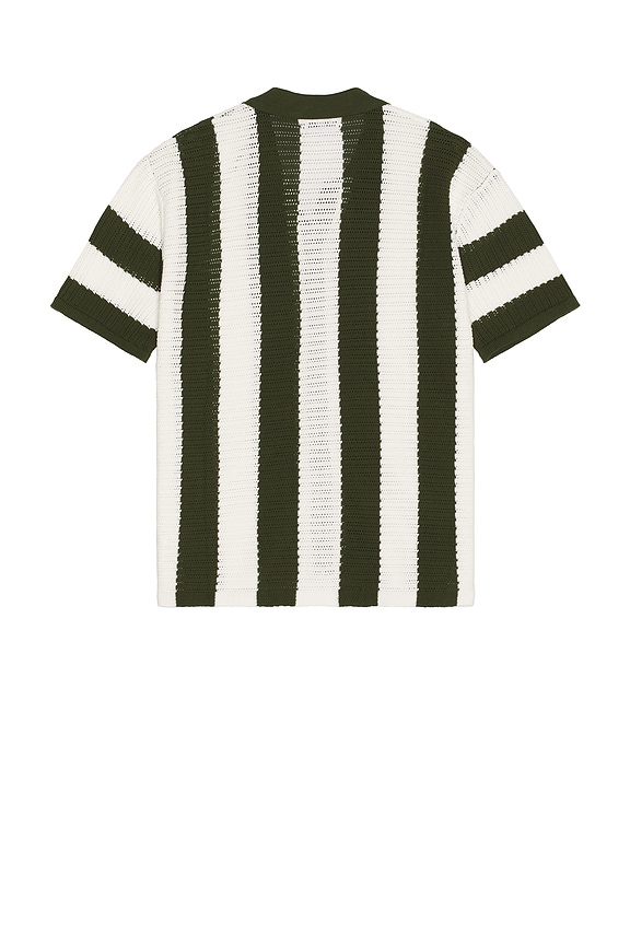 view 2 of 4 Presley Shirt in Khaki & White