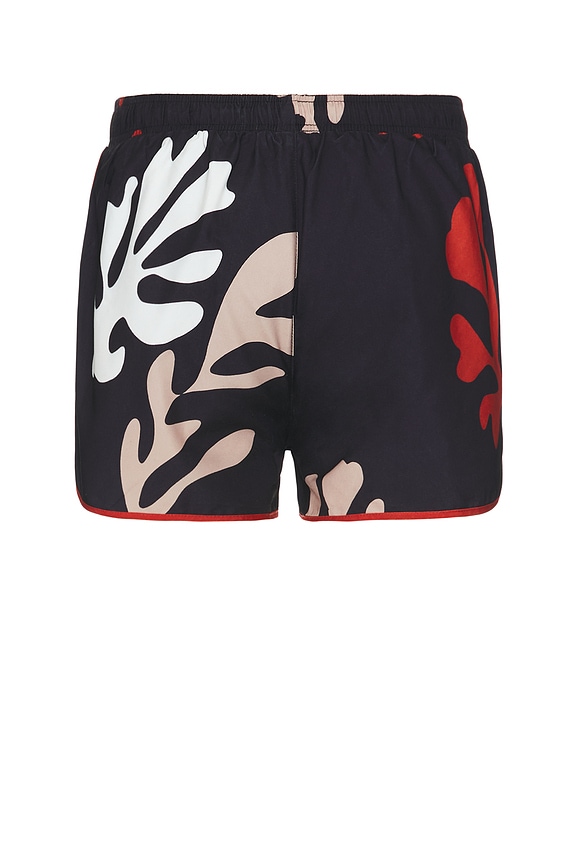 view 2 of 4 Neo Boardshort in Black Botanica