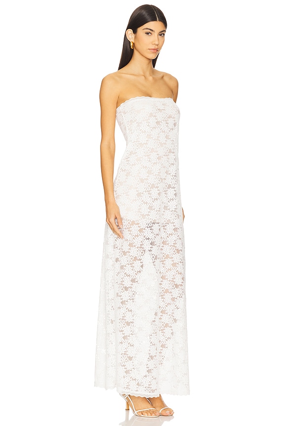 view 2 of 4 KINERA 맥시원피스 in White