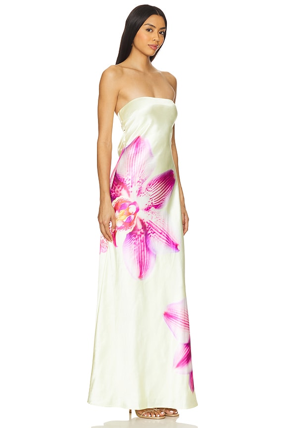 view 2 of 3 Celeste Maxi Dress in Orchid Yellow
