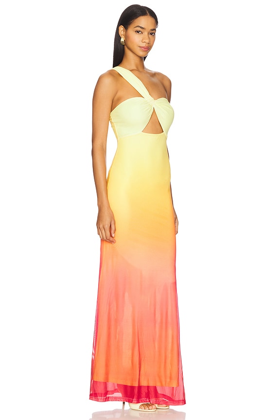 view 2 of 3 Kyree Maxi Dress in Mimosa Ombre