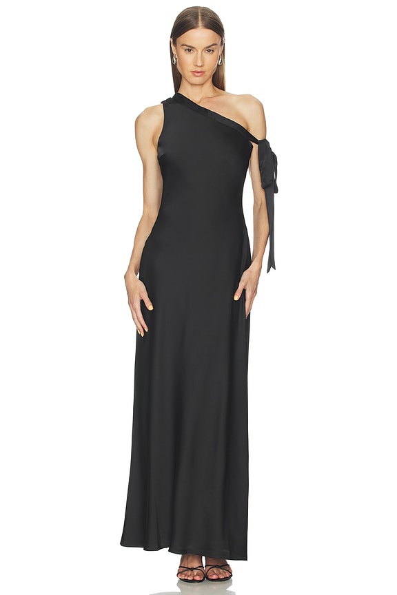 view 1 of 4 ROBE VIOLA in Noir