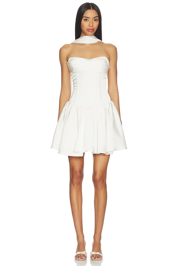 view 1 of 4 VESTIDO ORIANA in Ivory