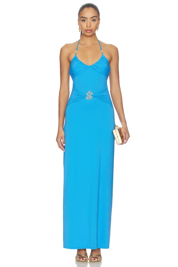 view 1 of 4 MAXIVESTIDO NINA in Ocean