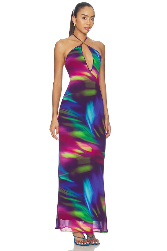 view 2 of 3 MAXIVESTIDO MIRAE in Tuscan Purple