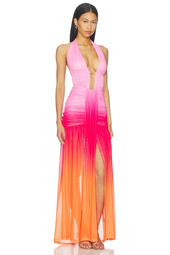 view 2 of 4 ROBE ADRIANNA  in Tropicale Ombre