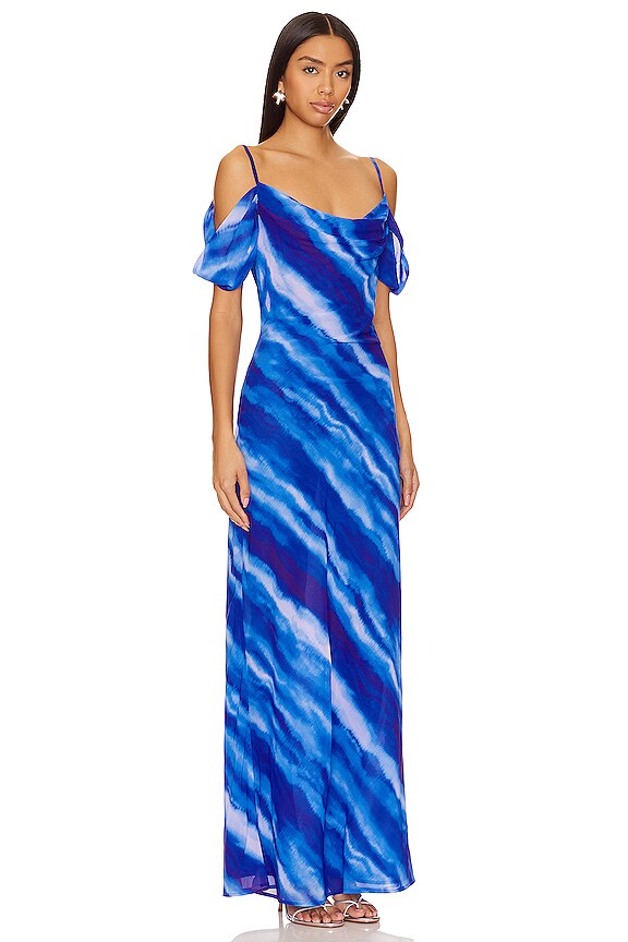 view 2 of 3 Atlantic Maxi Dress in Ocean
