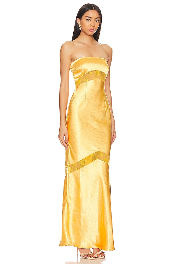 view 2 of 3 Melrose Dress in Golden