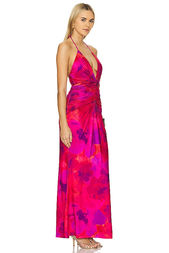 view 2 of 3 Arquette Dress in Sangria Print