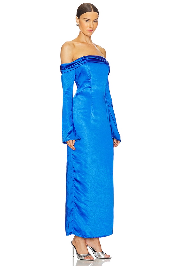 view 2 of 3 Arielle Maxi Dress in Cobalt