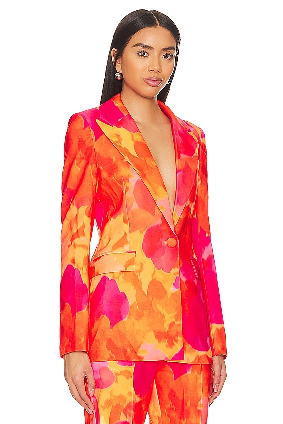 view 2 of 4 ORALIE ブレザー in Orange Floral