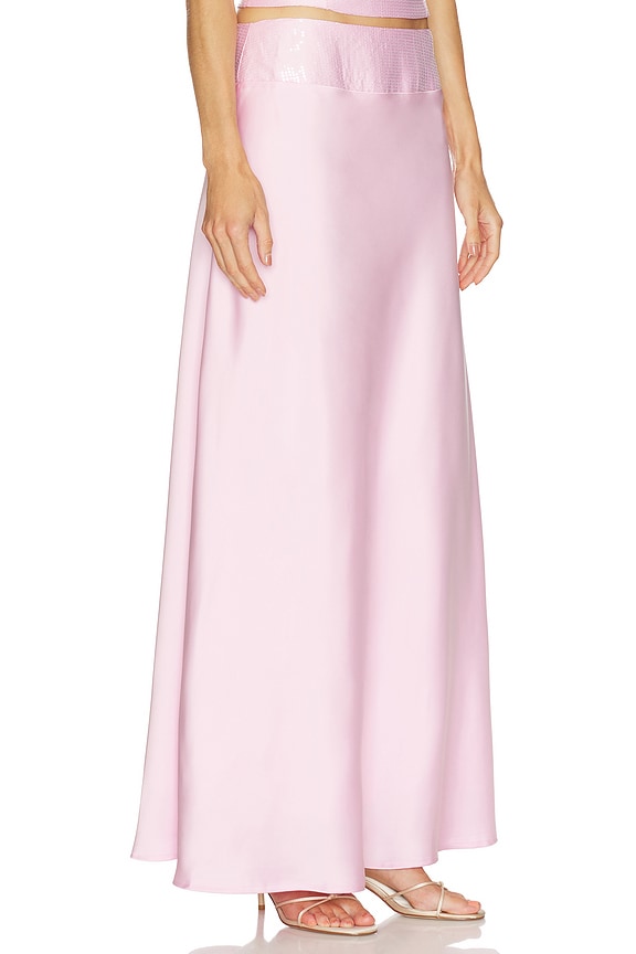 view 2 of 6 Medina Maxi Skirt in Musk