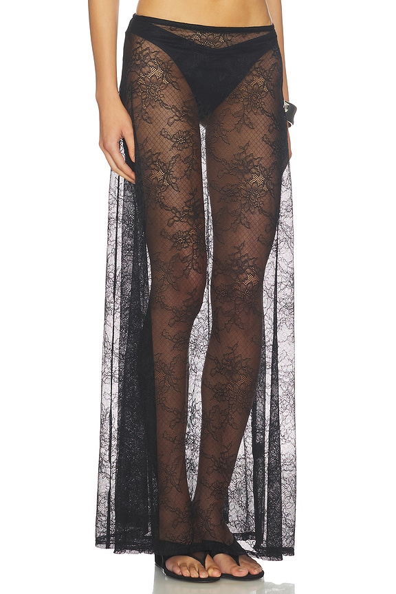 view 2 of 6 FALDA MAXI JENNA in Black