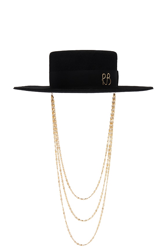 view 2 of 4 ШЛЯПА CANOTIER in Black