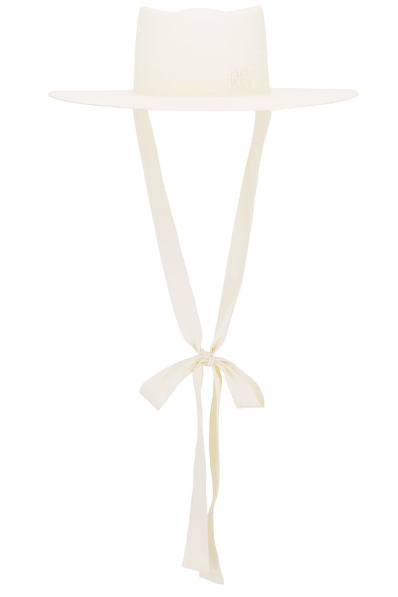 view 2 of 3 Gambler Hat in Ivory