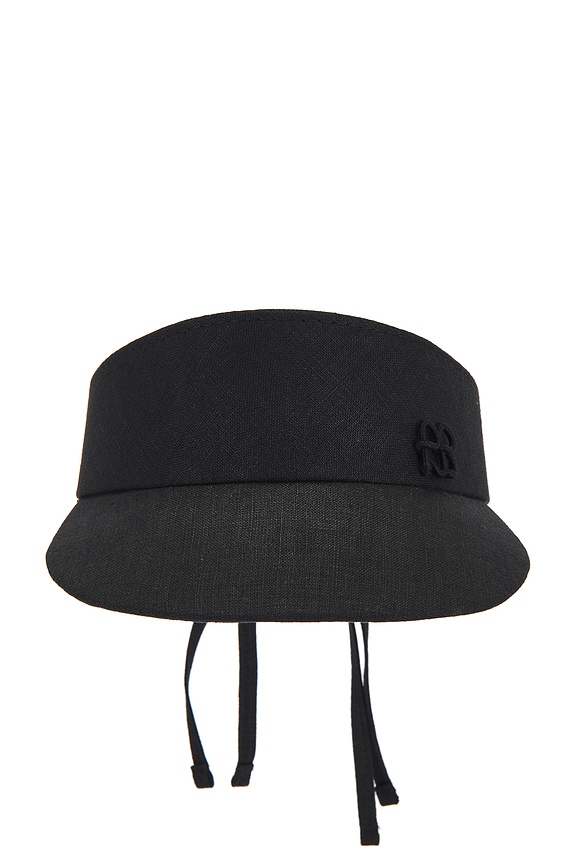 view 2 of 4 Bow Tie Visor in Black