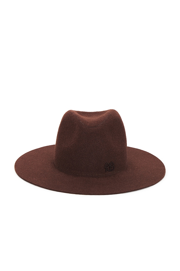 view 2 of 3 SOMBRERO FEDORA in Brown