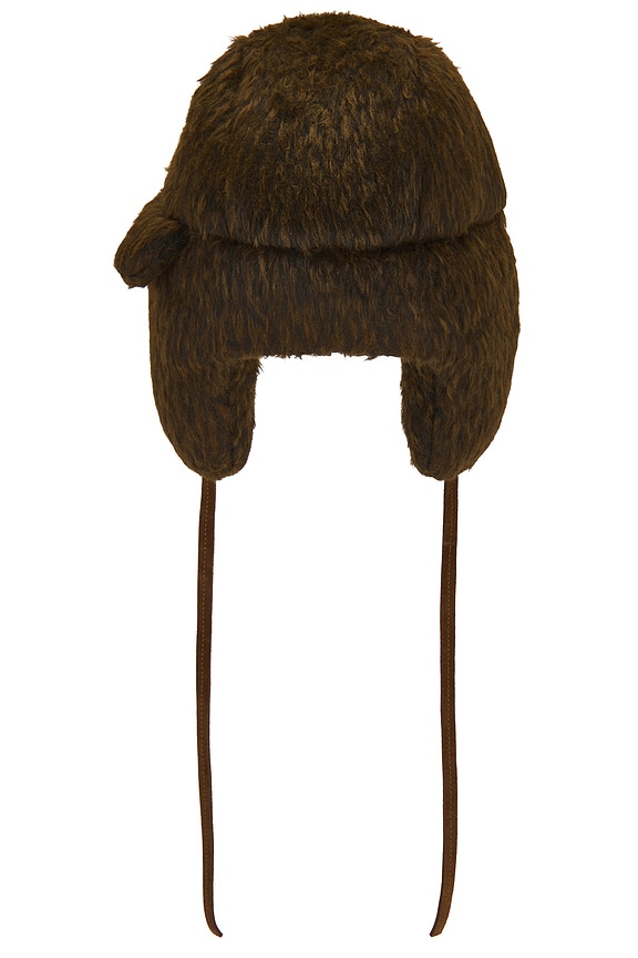 view 2 of 3 Aviator Hat in Brown