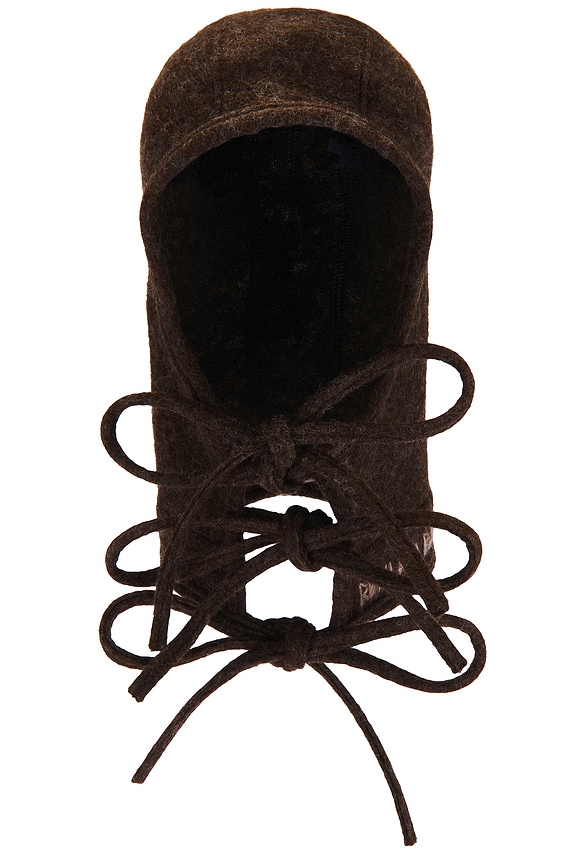 view 2 of 4 Balaclava Hat in Brown