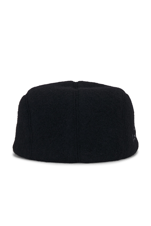 view 2 of 3 Wool-blend Ivy Cap in Black